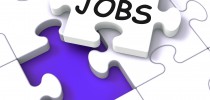 Jobs Puzzle Shows Vocational Guidance And Employment